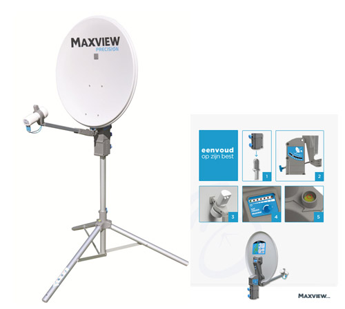 caravans campers accessoires satelliet schotel